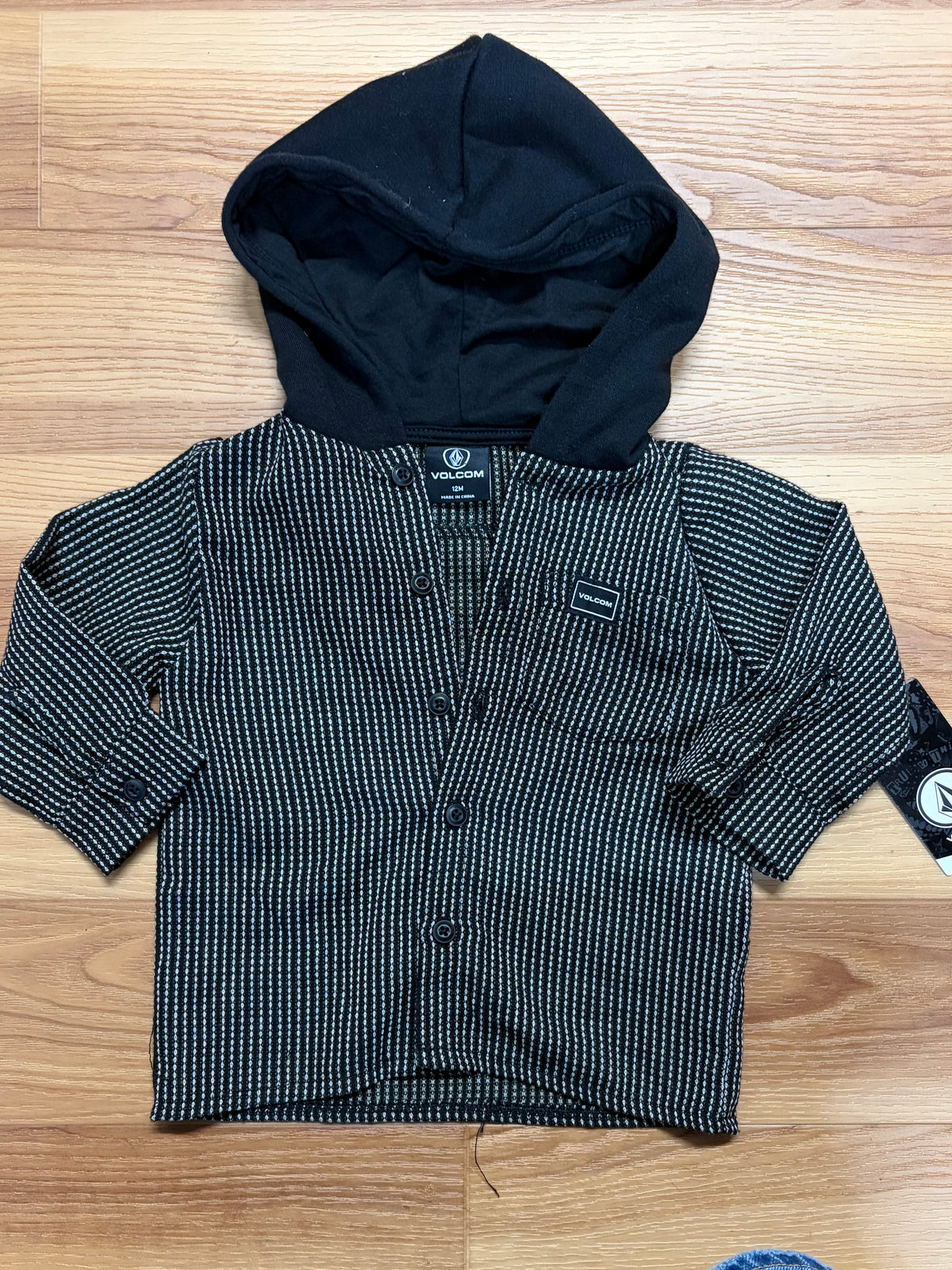Kids-Volcom LS-Size 12 Months-New