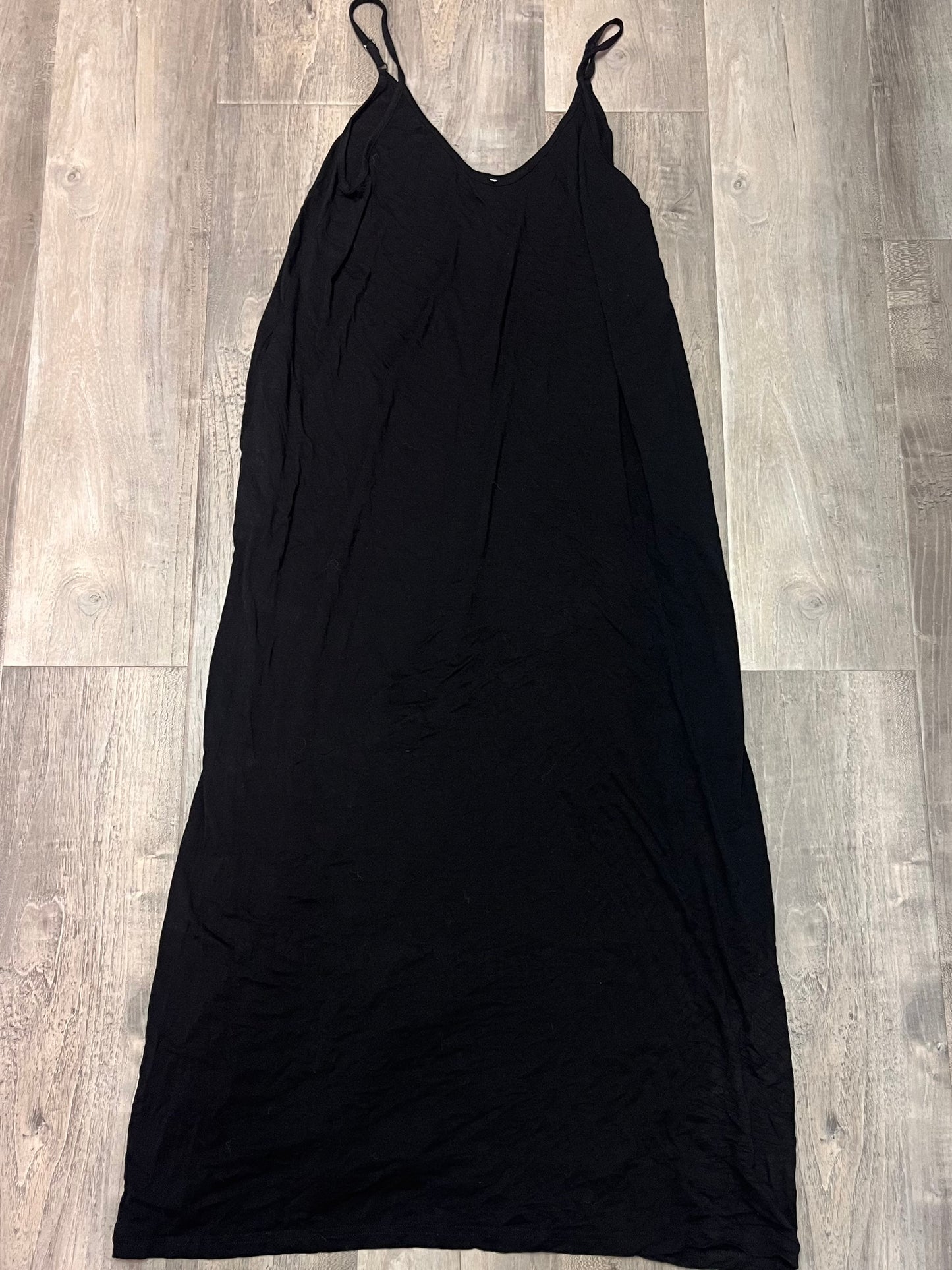 Poetsky Maxi Dress-Size XL-Black