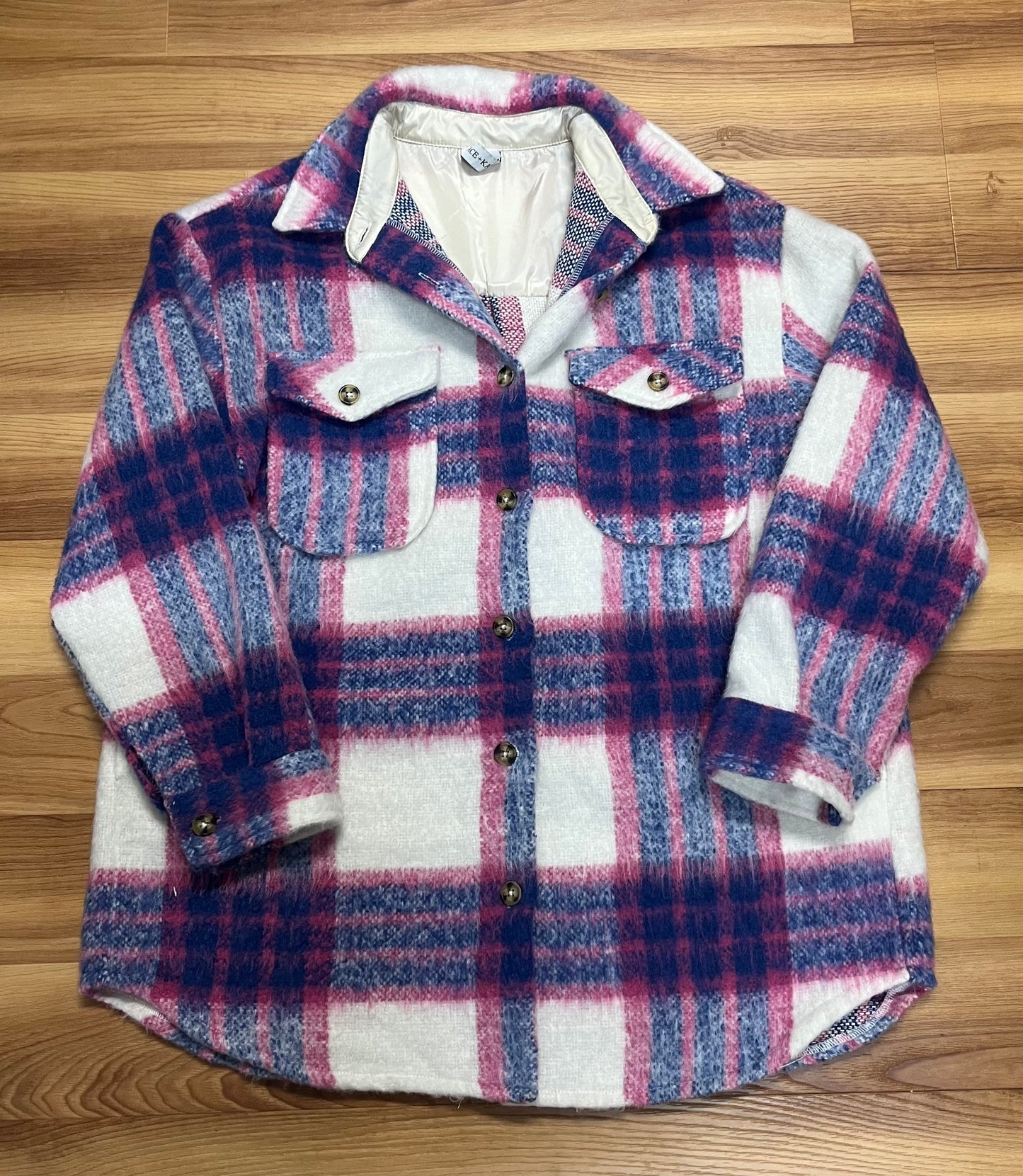 Grace + Karma Shacket-Size Small