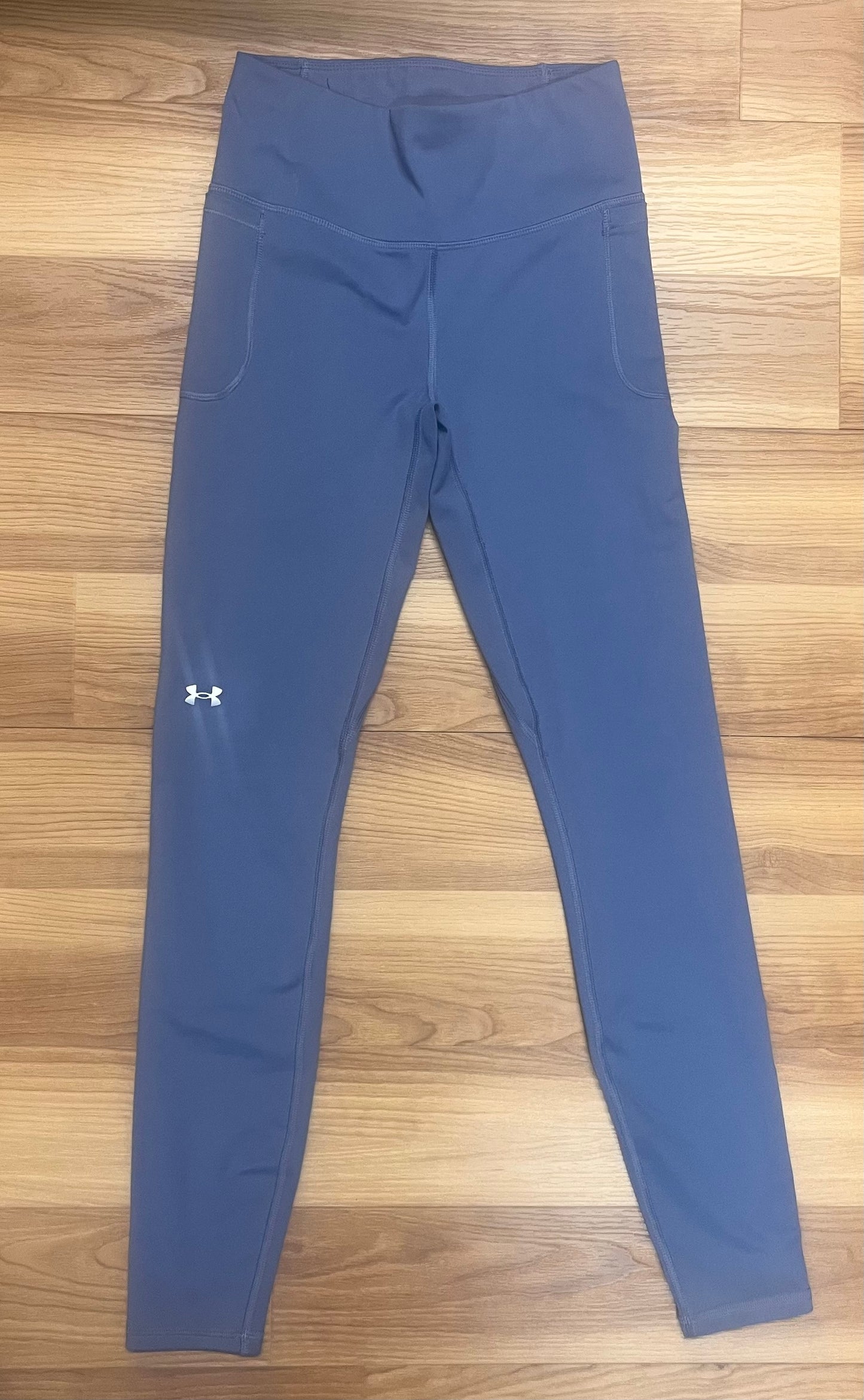 Under Armor Leggings-Size Small Blue