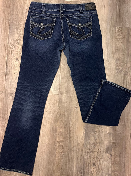 Silver Denim-Size 33/15