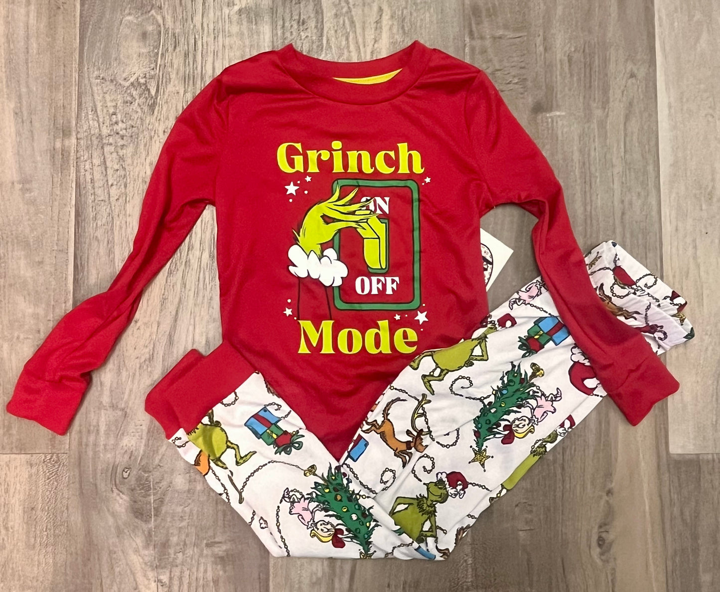 Kids-Grinch PJs-Size 5T