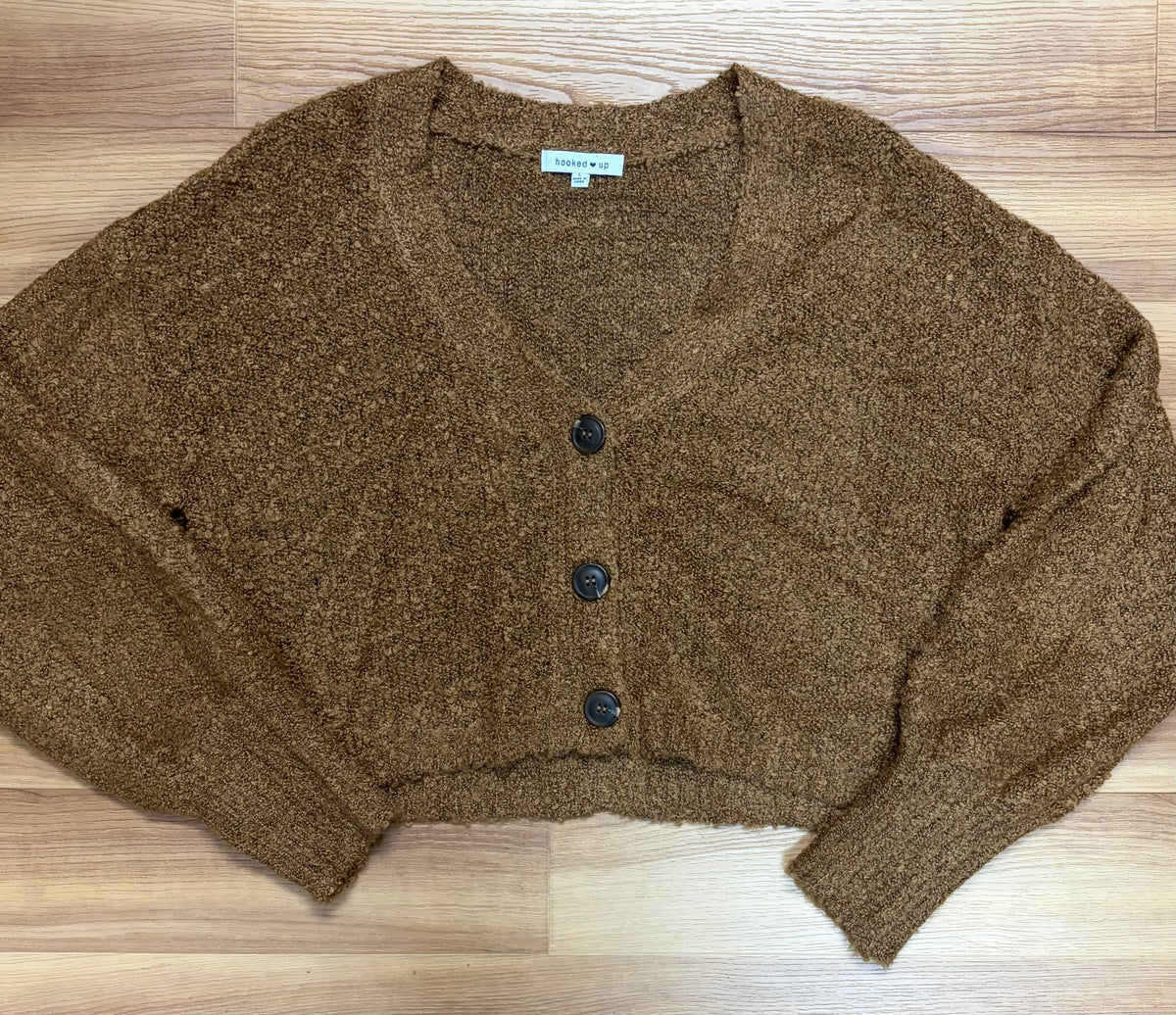 Hooked Up Cardigan-Size Large