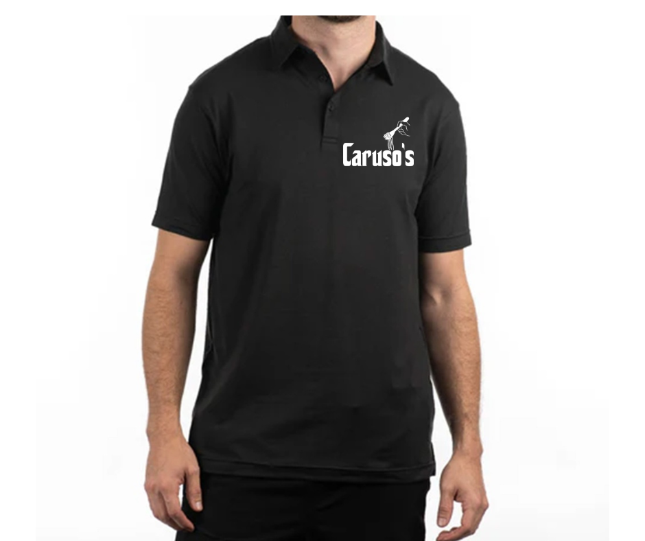Caruso's Godfather Logo Men's Polo