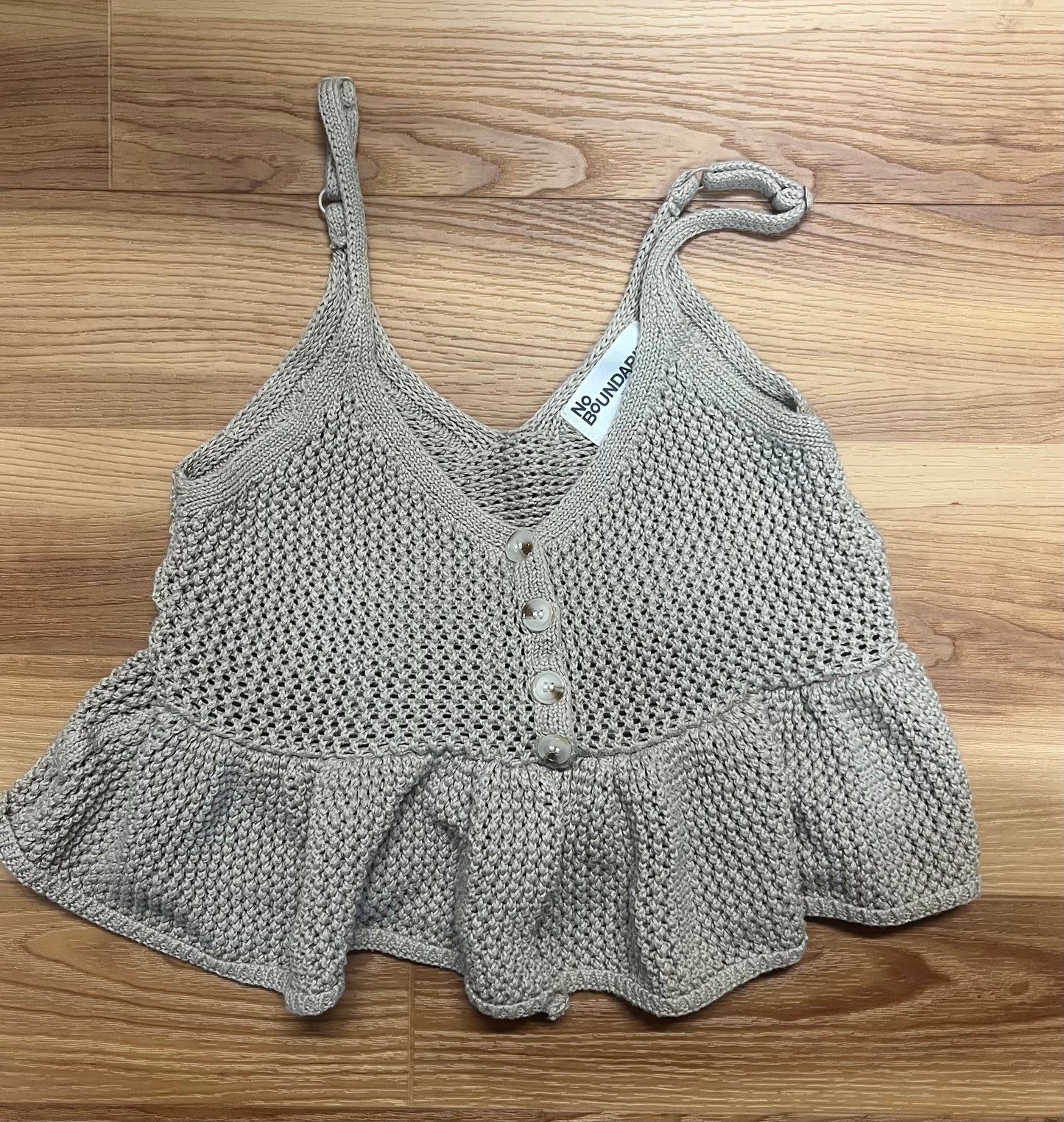 No Boundries Tank-Size Medium