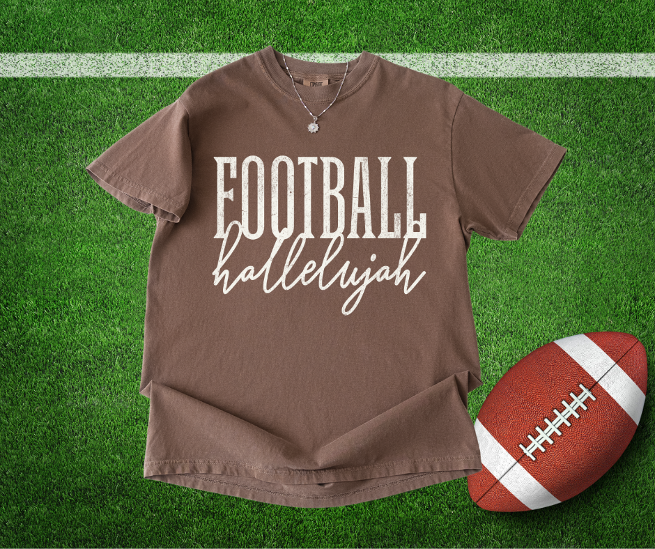 Football Hallelujah Graphic T-shirt