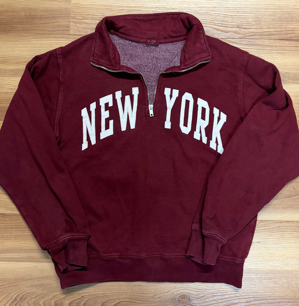 John Golt Quarter Zip-Size Small
