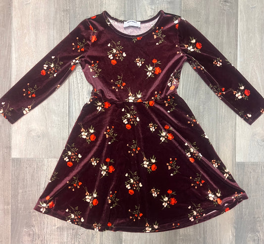 Kids-Old Navy LS Dress-Size Medium (8)