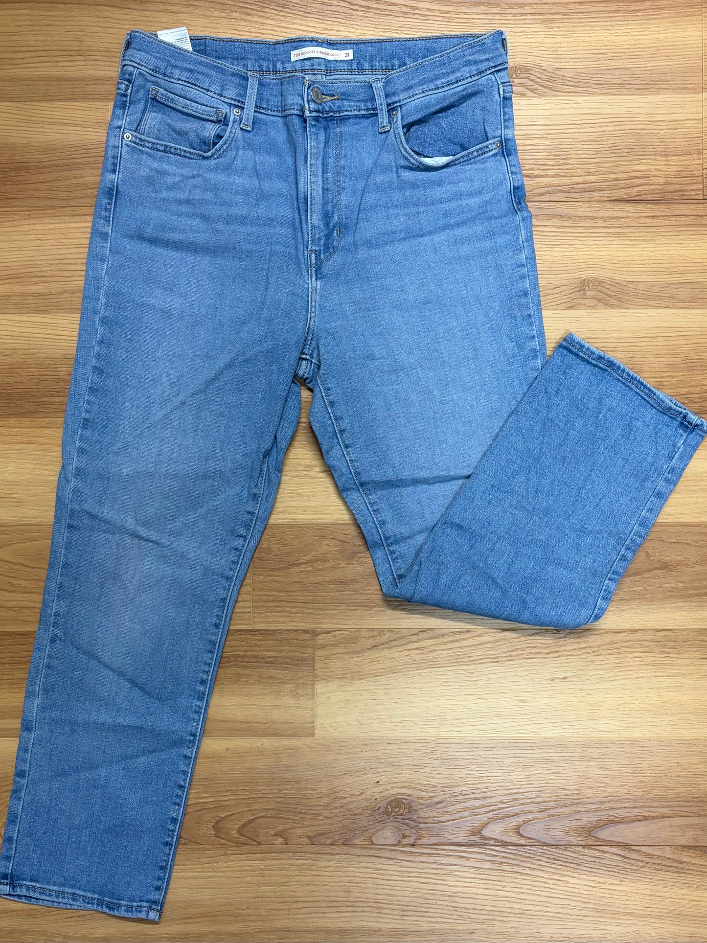 Levi Denim-Size 13/31 Straight Crop