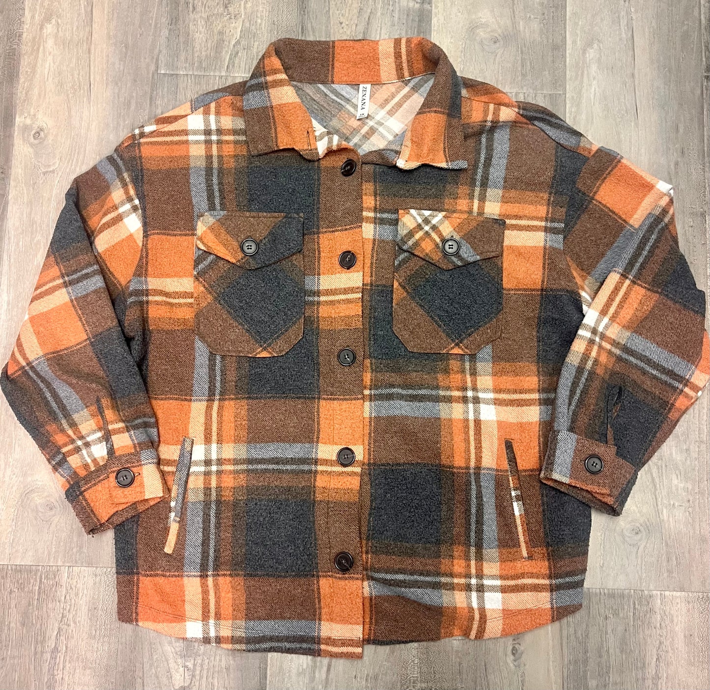 Zeanna Flannel-Size XL