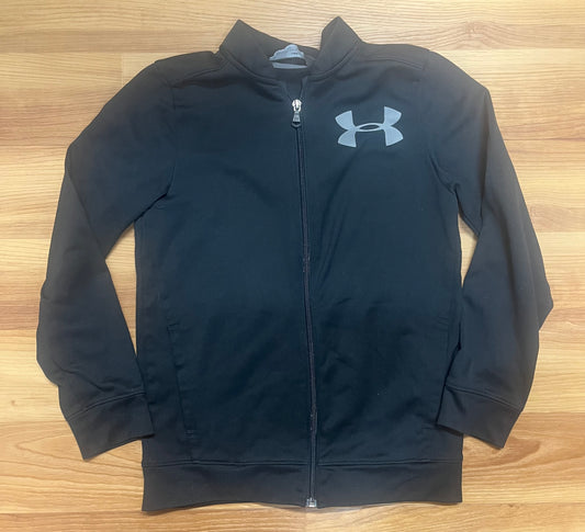 Kids-Under Armor Zip-Size Medium