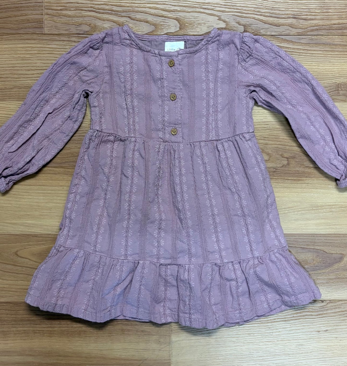 Kids-Little Co. Dress-Size 24 Months-Mauve