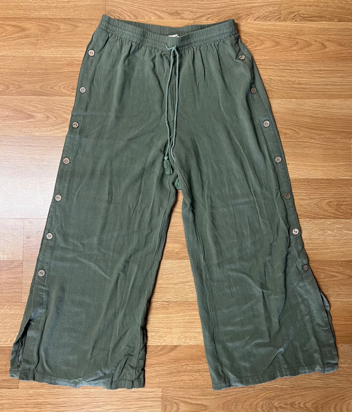 Hem and Thread Pants-Size Medium