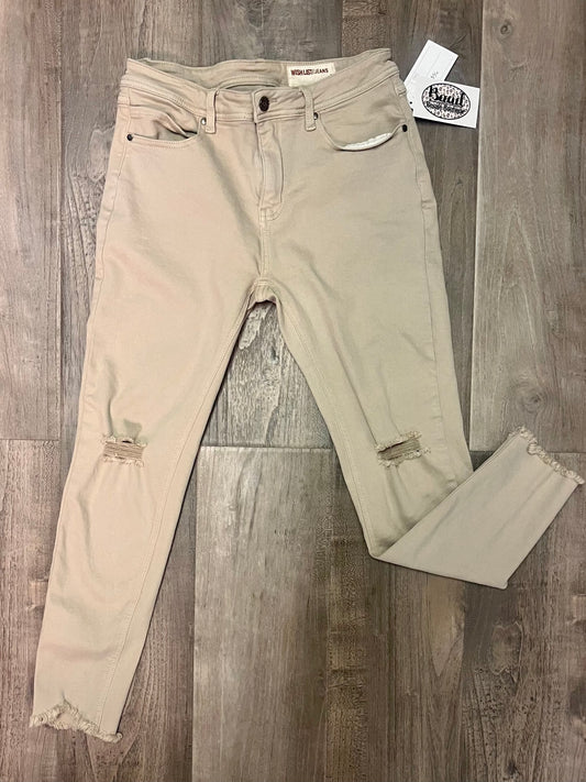Wishlist Khaki Denim-Size Large 9/11-NEW!