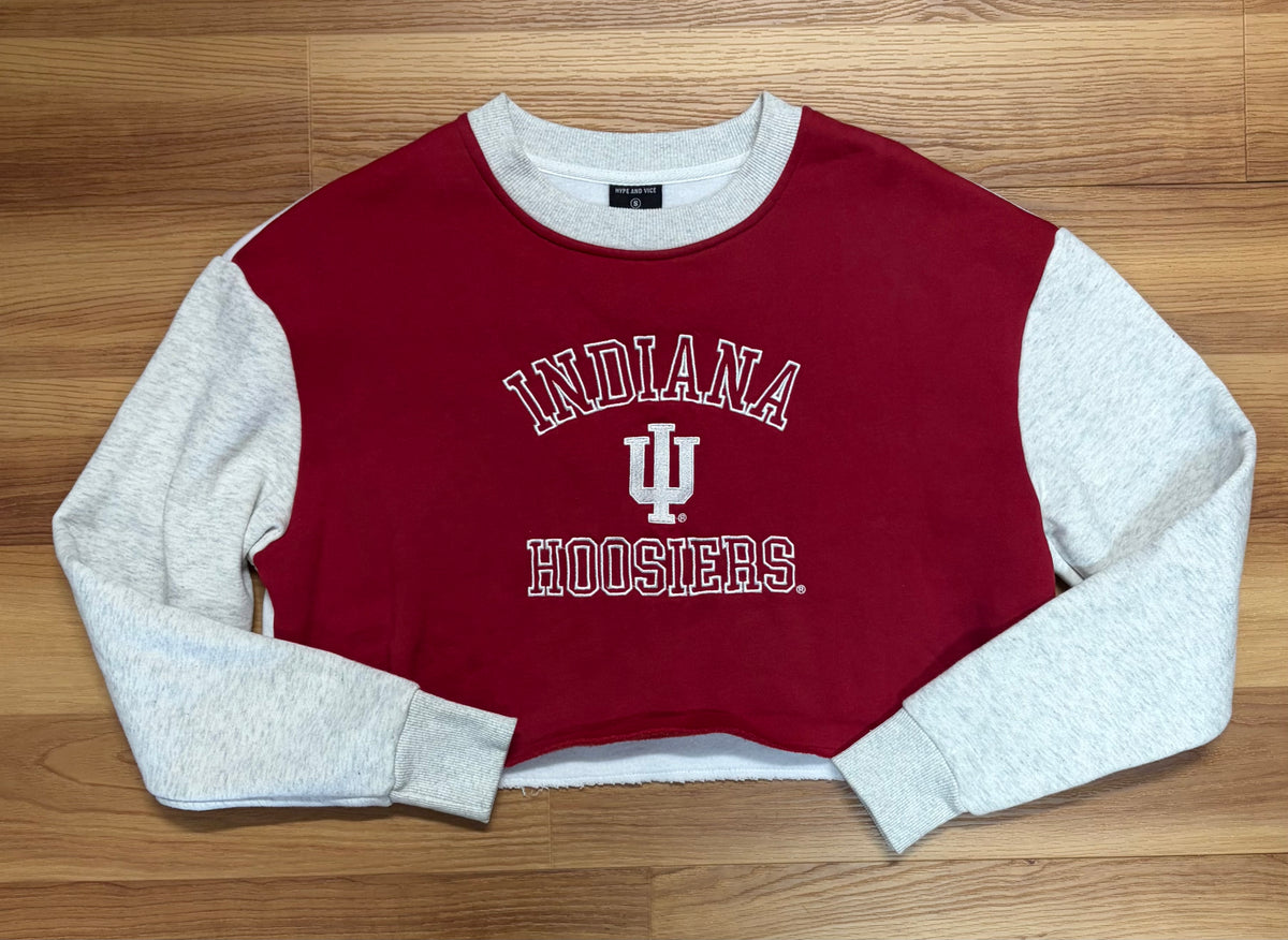 Indiana Cropped Crewneck-Size Small