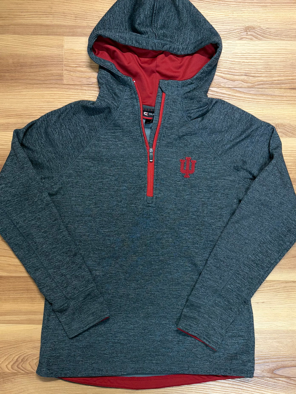 Hoosier Quarter Zip-Size Medium