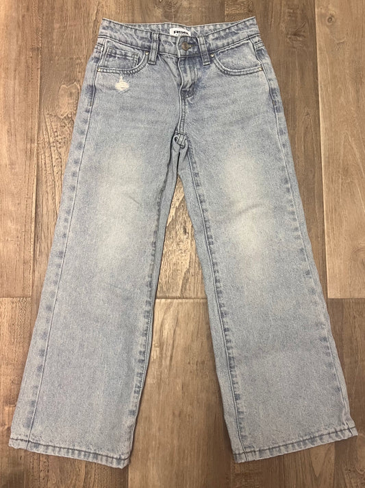 Kids-RSQ Denim Low Rise Wide Leg-Size 8