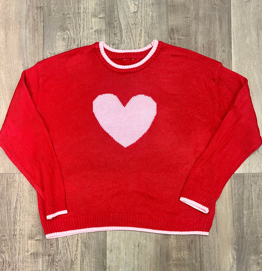 Kids-Unbranded Valentine's Sweater-Size XXL