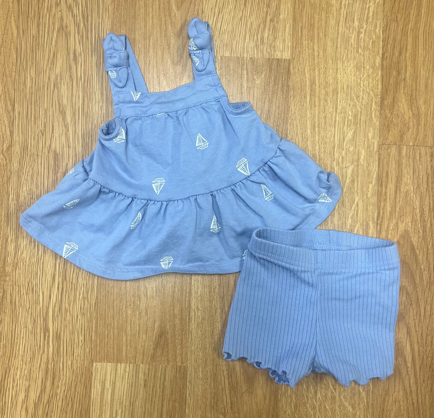 Kids-Carters Set-Size 3 Months-Blue
