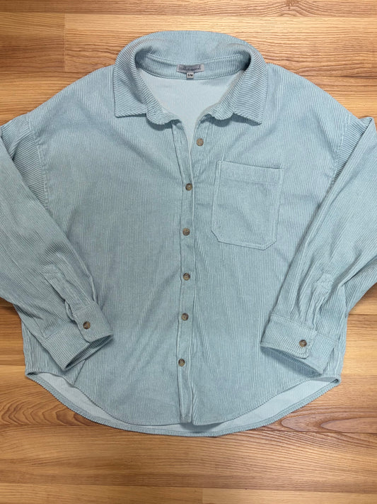 Wishlist Button Up-Size S/M