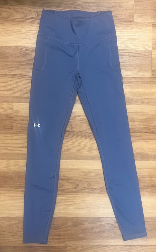 Under Armor Leggings-Size Small Blue