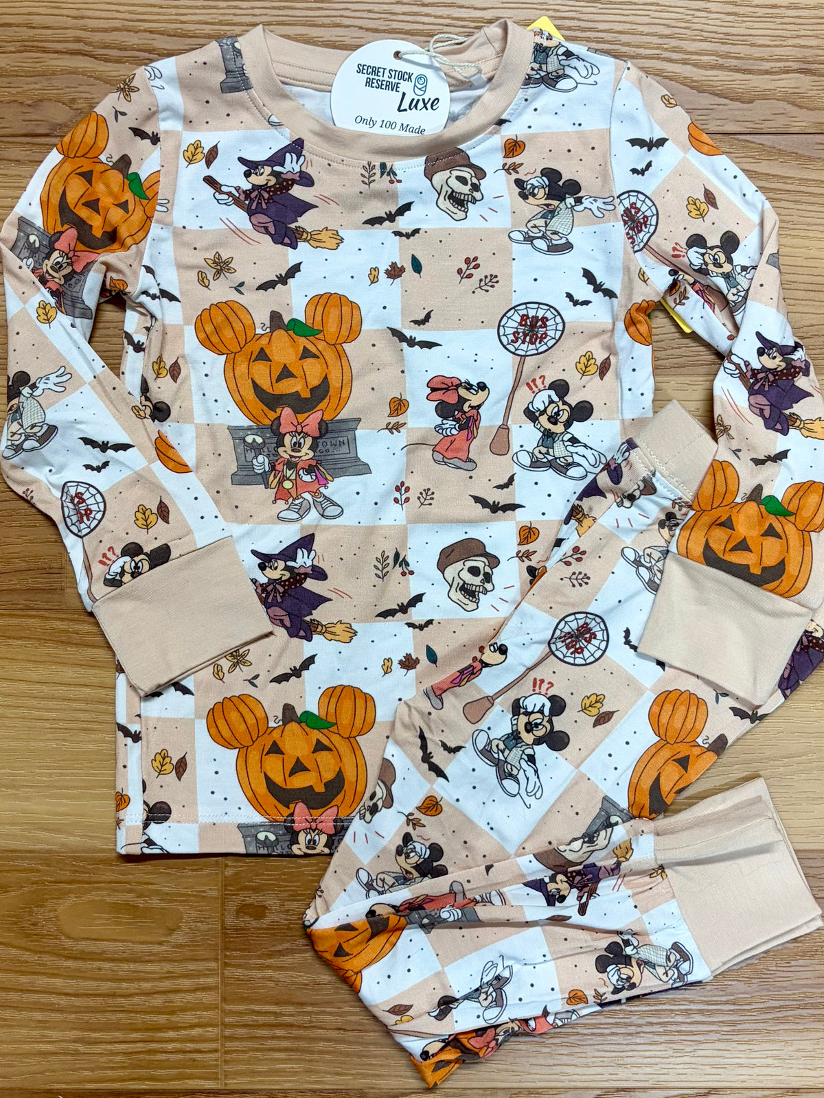 Mickey Mouse Bamboo Pjs-NEW