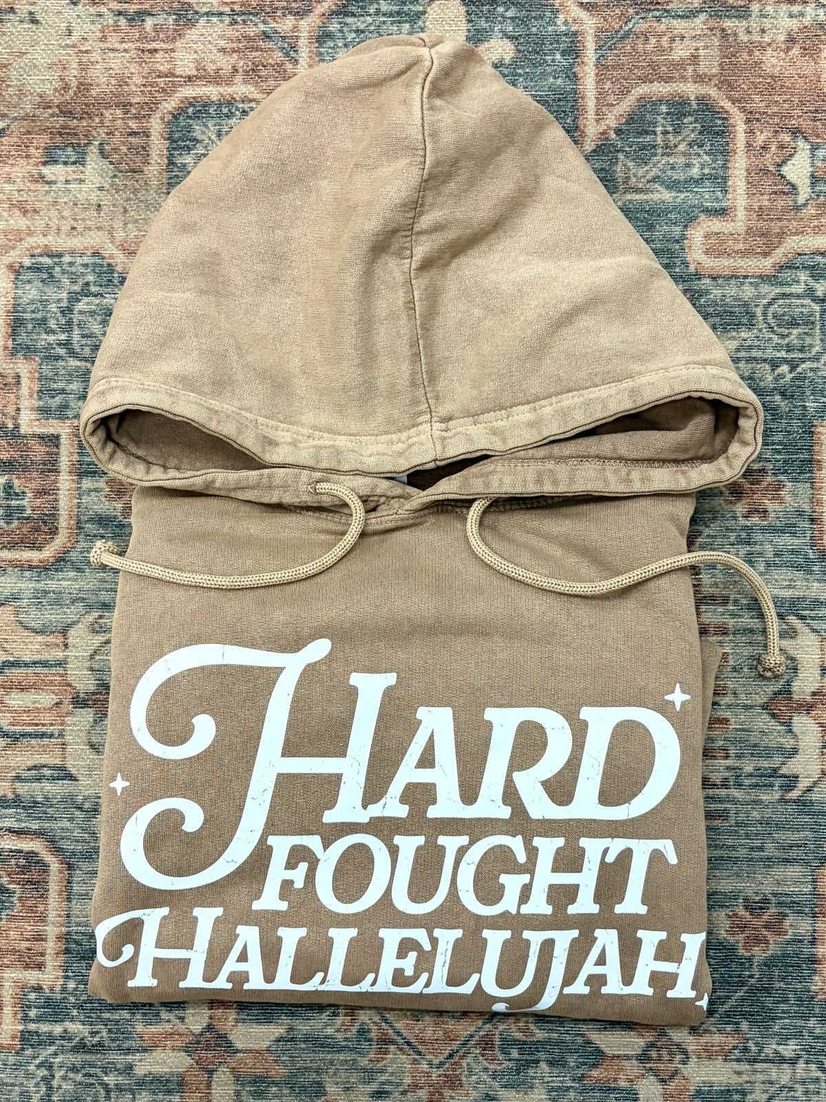 Hard Fought Hallelujah Graphic Hoodie