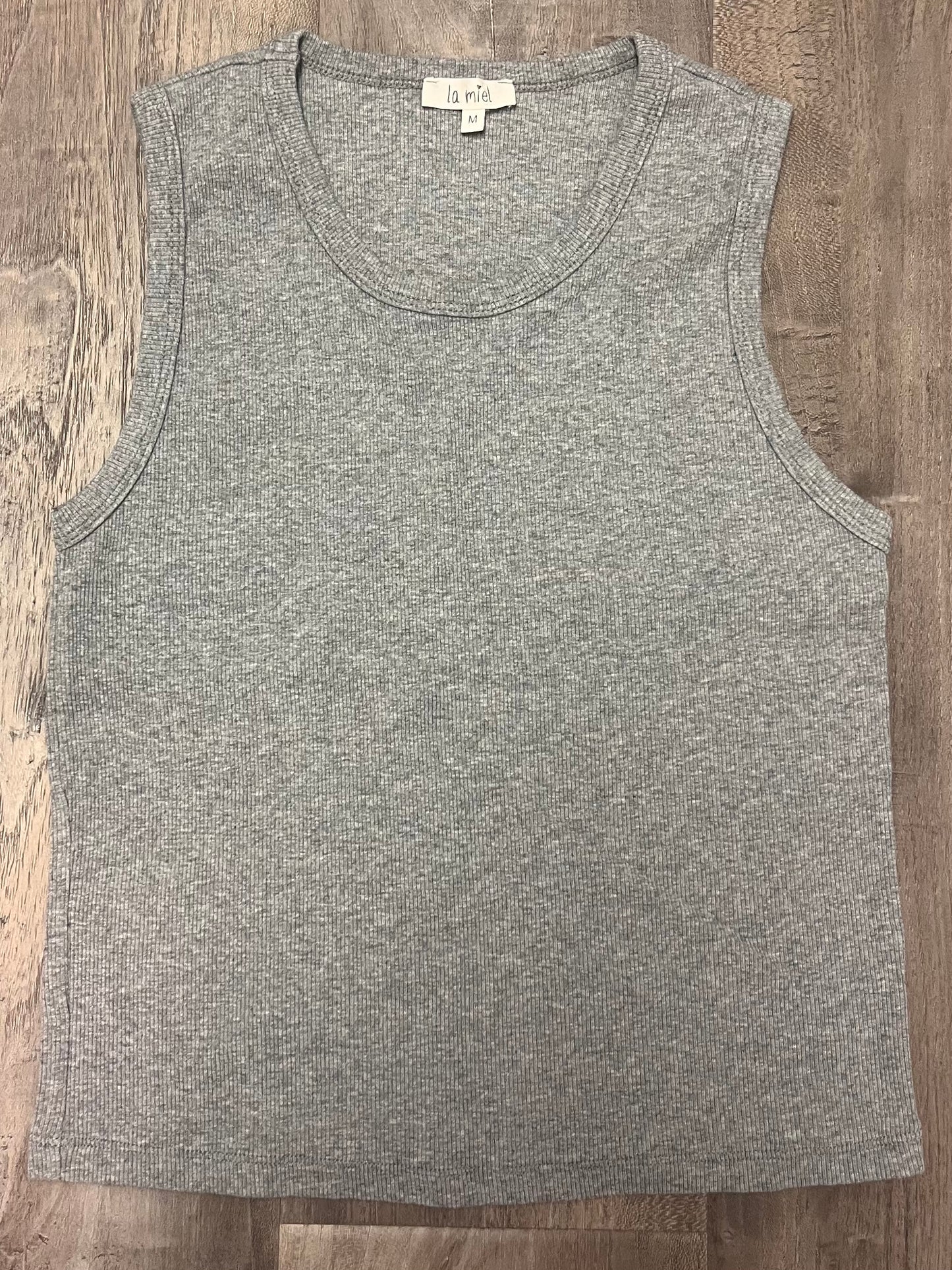La Miel Tank-Grey