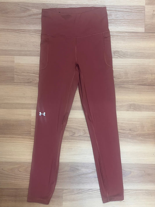 Under Armor Leggings-Size XS red