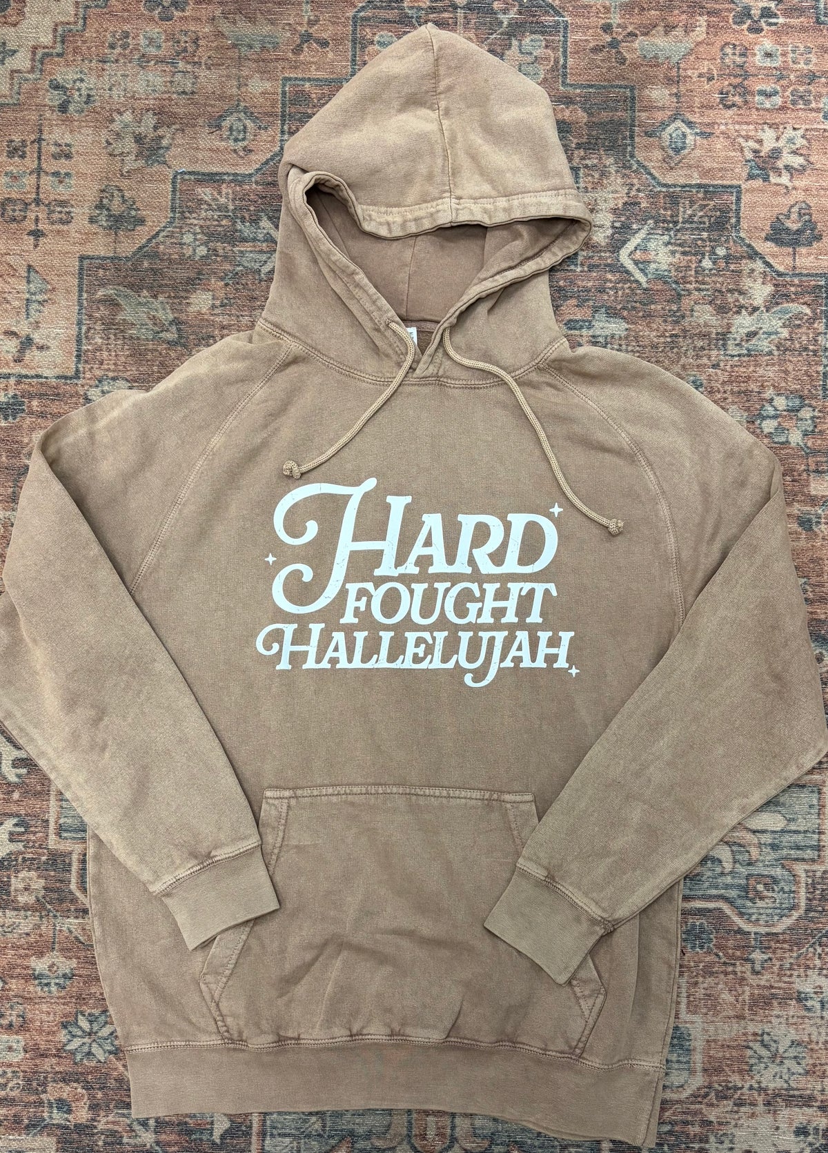 Hard Fought Hallelujah Graphic Hoodie