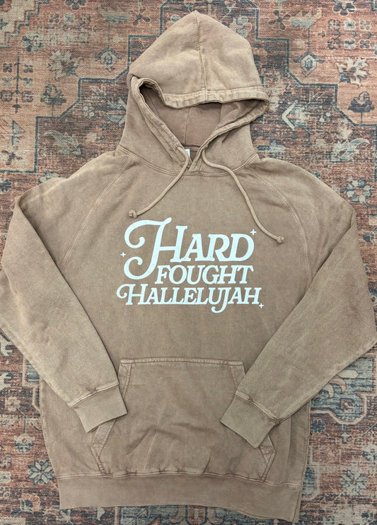 Hard Fought Hallelujah Graphic Hoodie