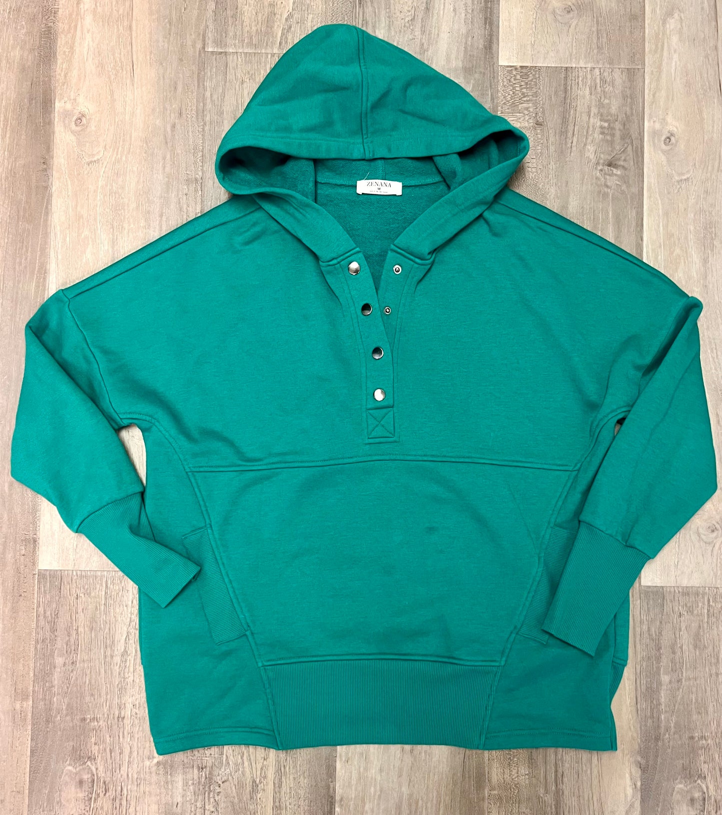 Zenana Quarter Snap-Size Medium