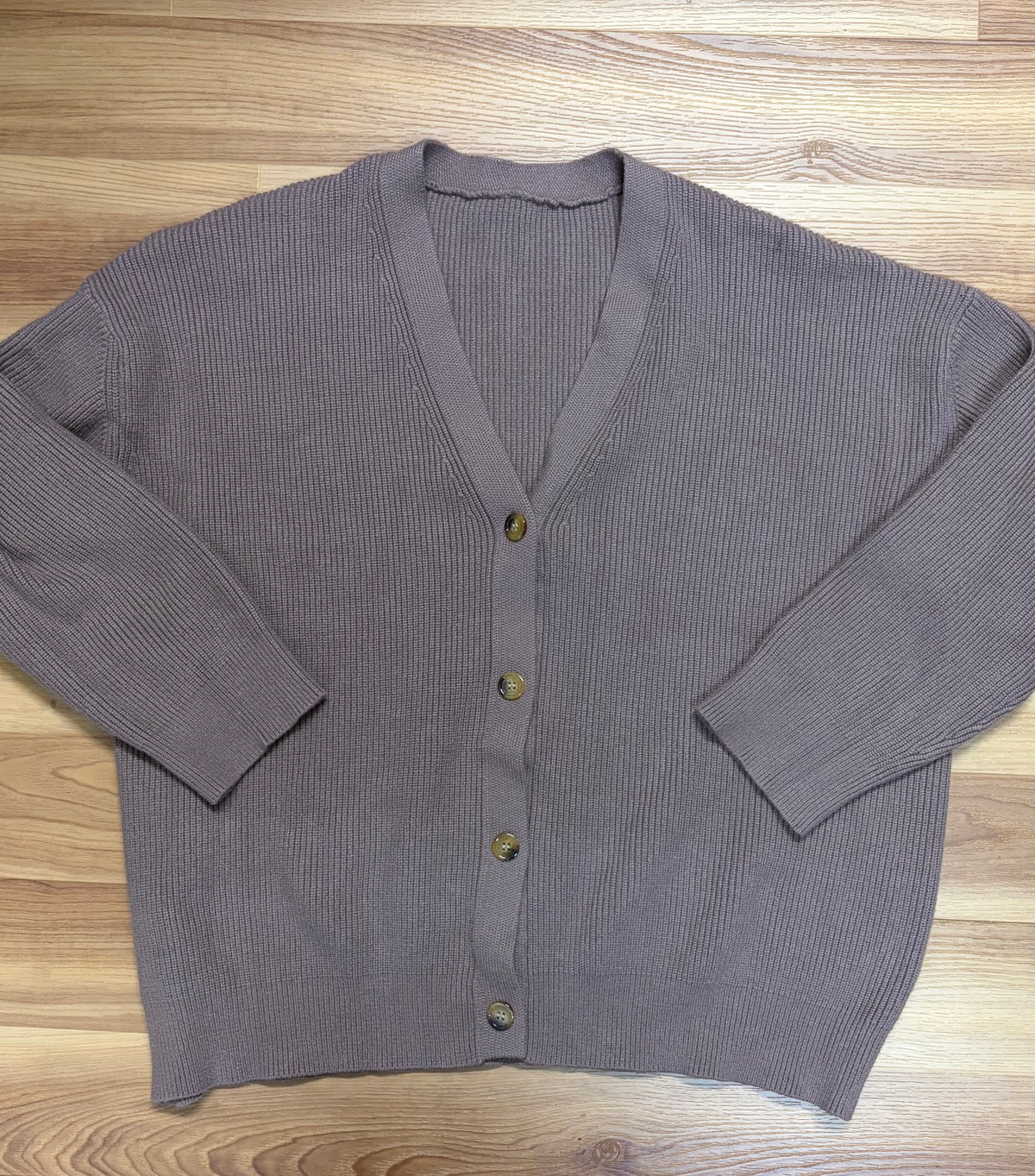 Unbranded Button Up Sweater-Size Large