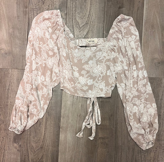 Peach Love LS-Size Large