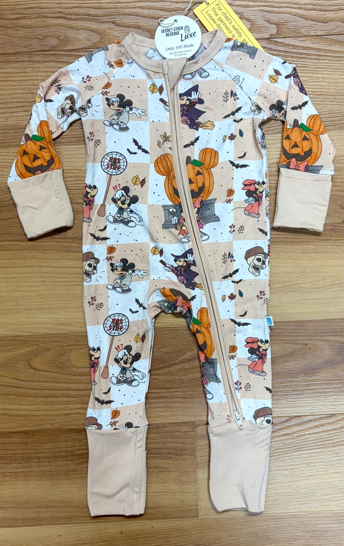 Mickey Mouse Bamboo Sleeper-NEW