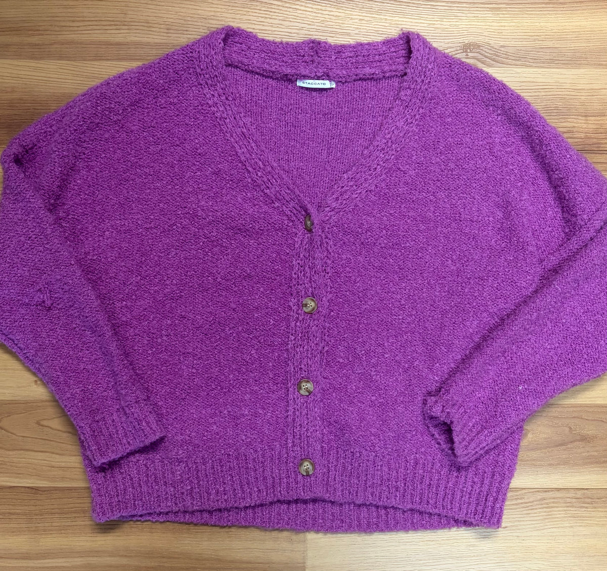 Staccato Cardigan Sweater-Size Large