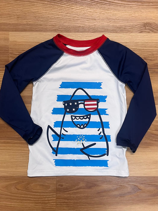 Kids-Cat and jack Swim Shirt-Size 5T