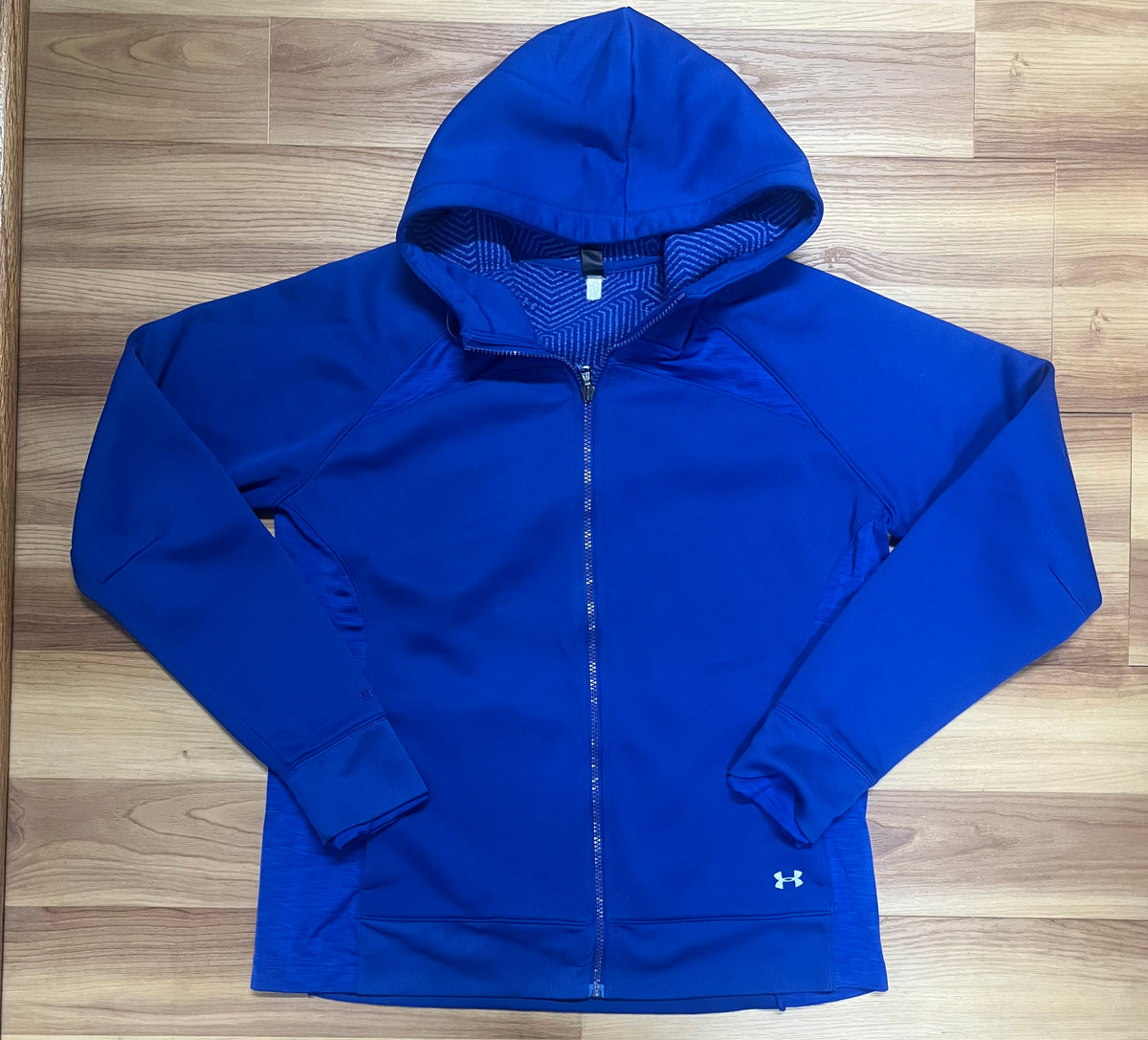 Under Armor Zip-Size XL-Blue