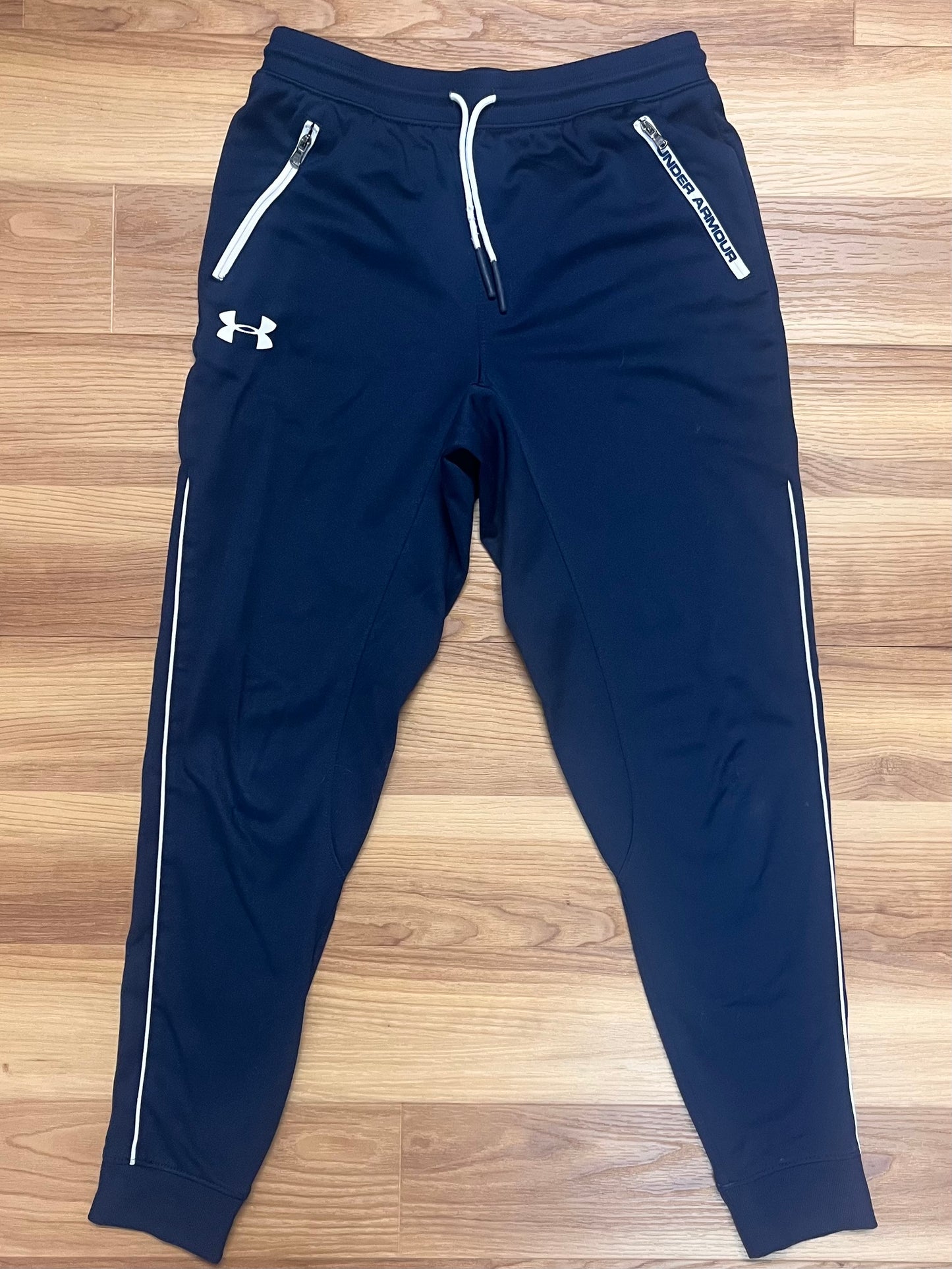 Kids-Under Armor Joggers-Size Large