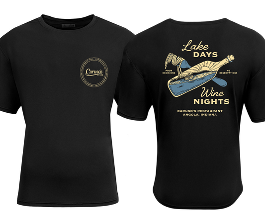 Caruso's 50th Anniversary Rash Guard Short Sleeve-Black Two Color Design