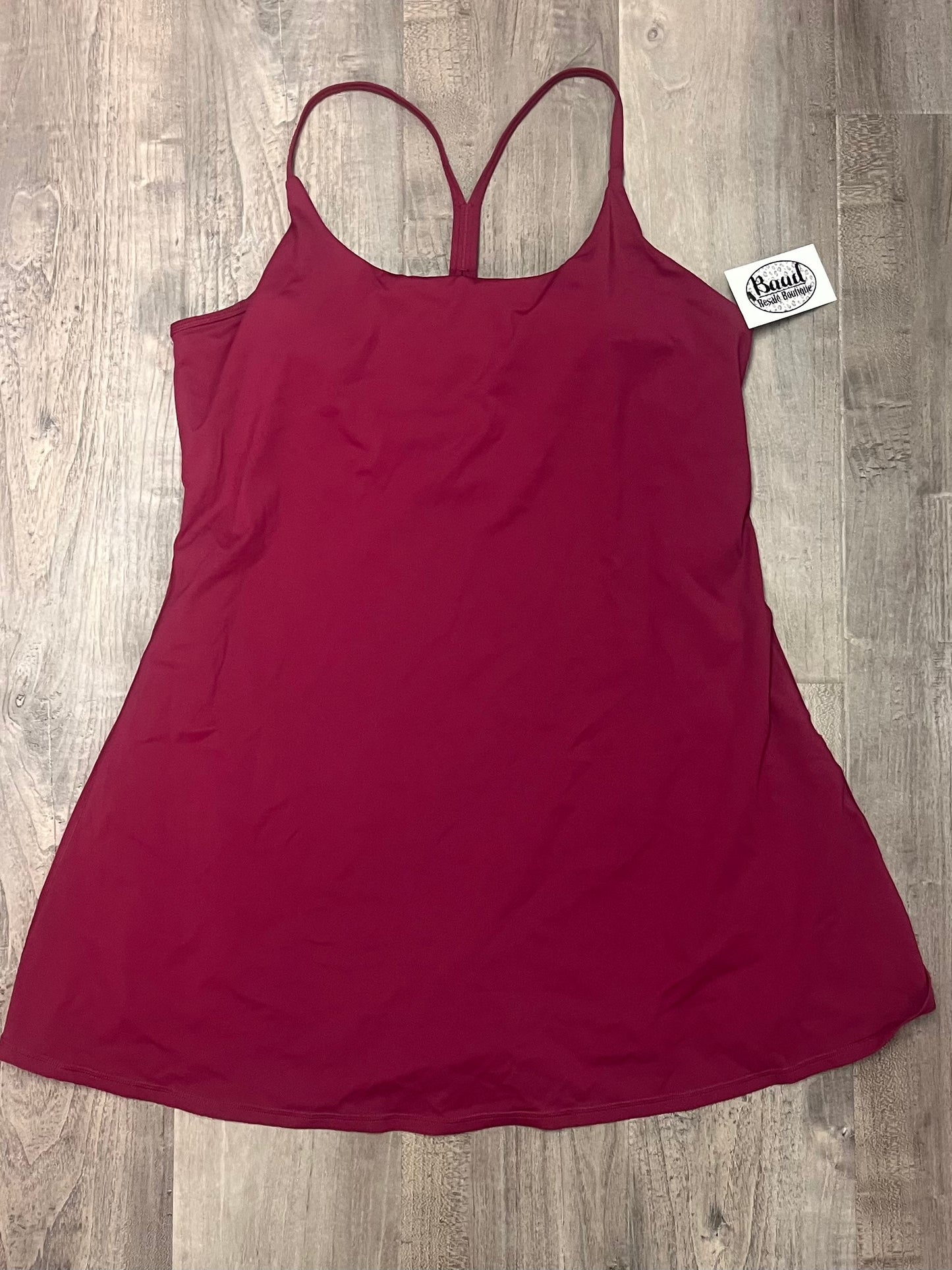Maroon Dress-Size 2XL