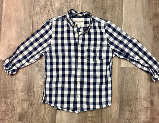 Kids-Abercrombie Flannel-Size Large
