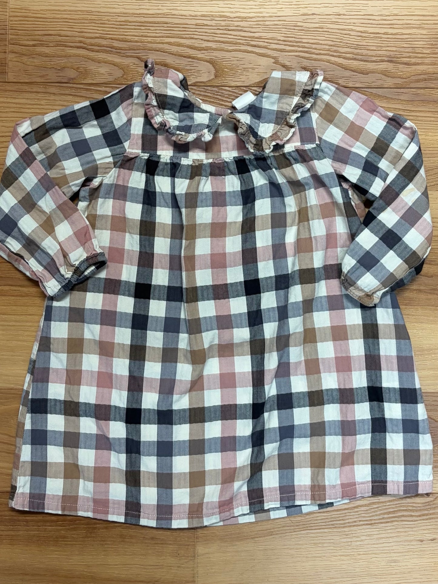 Kids-H&M Dress-Size 2T-Plaid