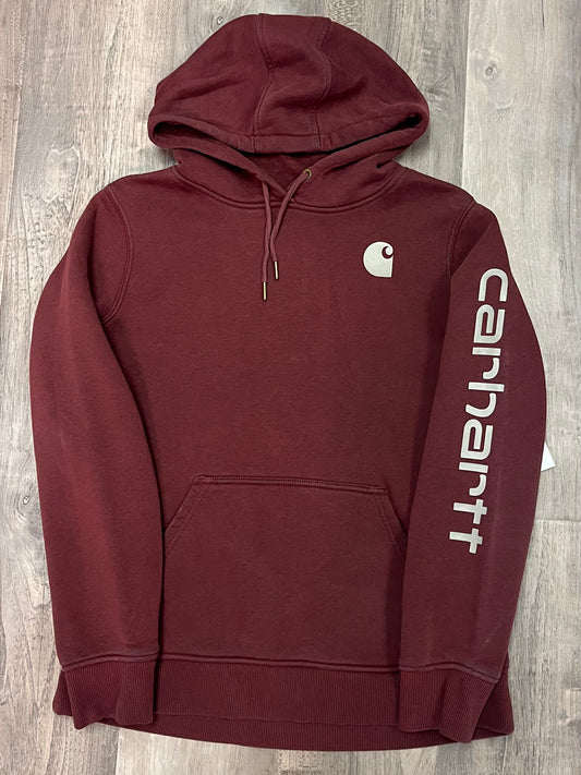 Carhartt Sweatshirt-Size Large Red