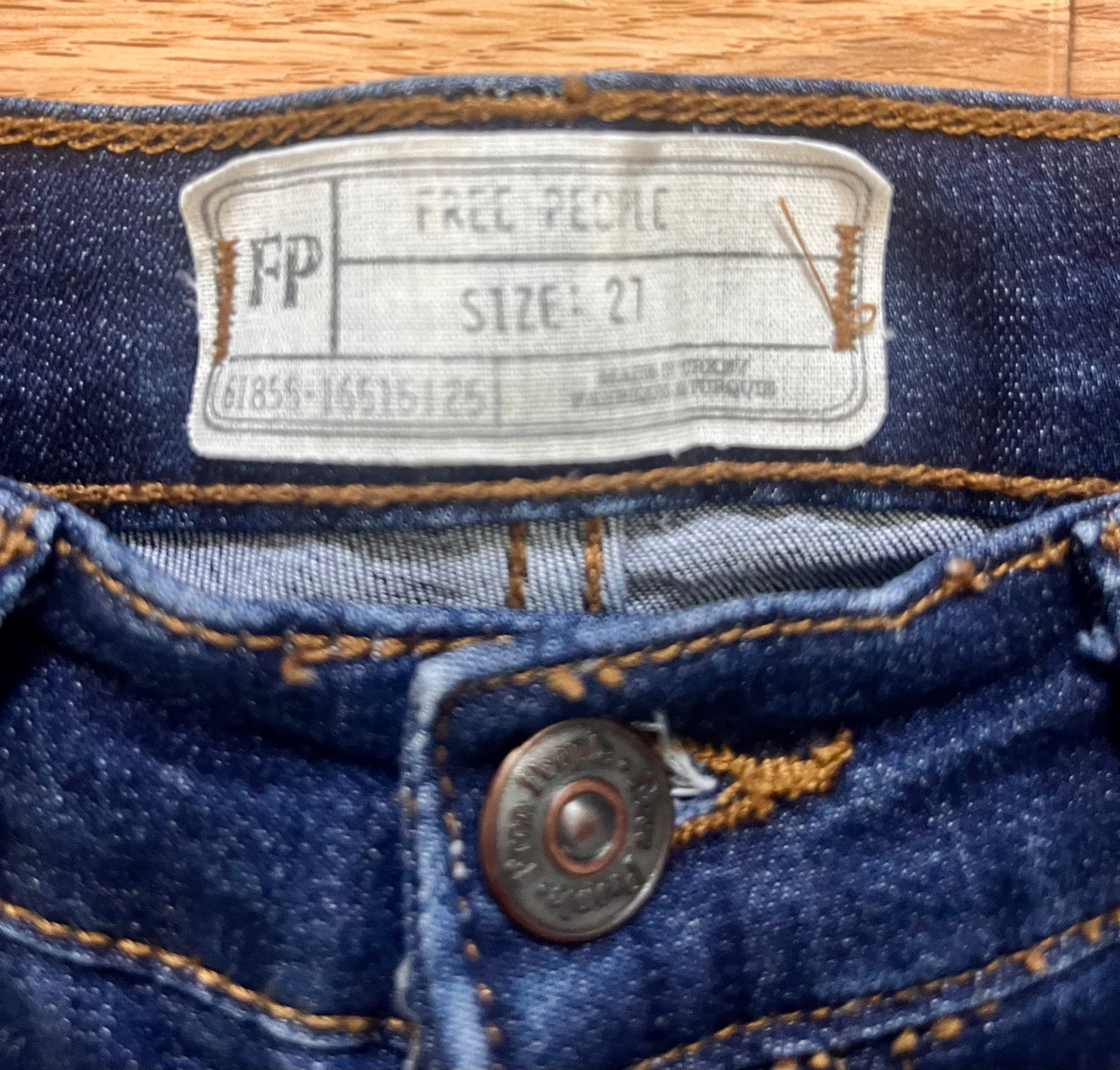 Resale-Free People-Skinny Denim-Size 27/3