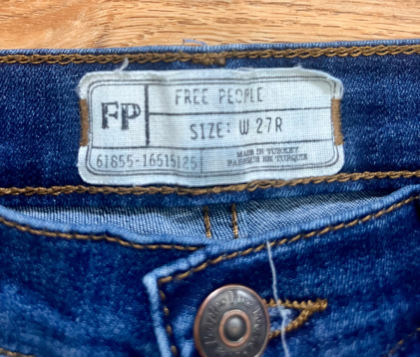 Resale-Free People-Skinny Denim-Size 27/3