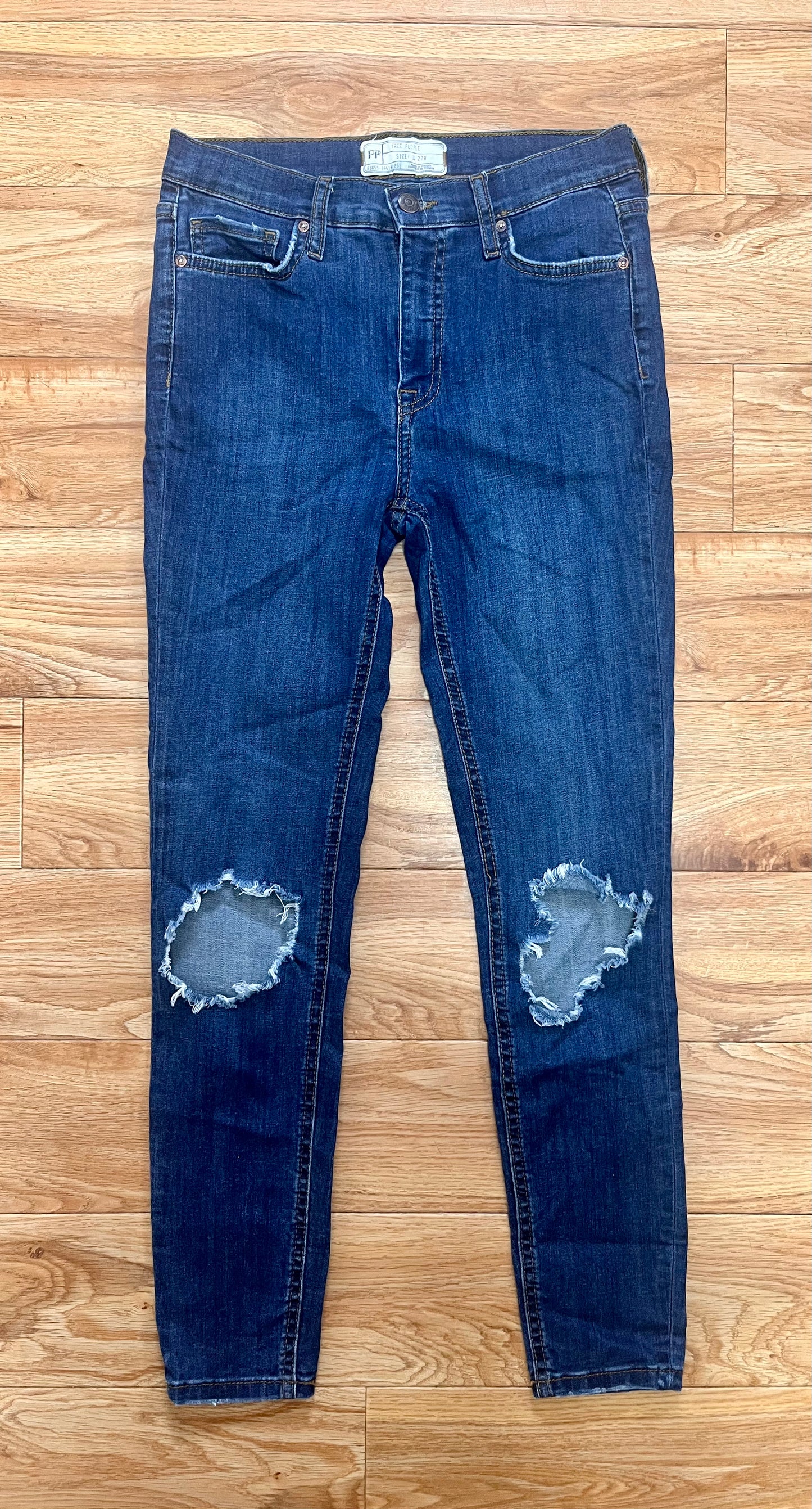 Resale-Free People-Skinny Denim-Size 27/3