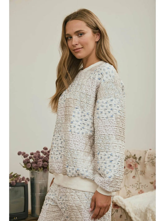 Sarah Patchwork Top