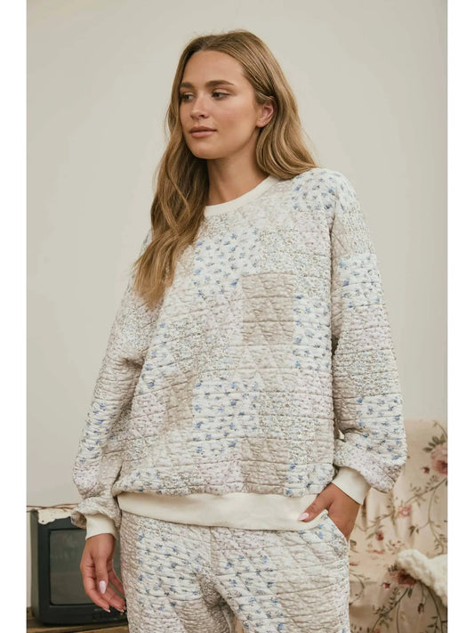 Sarah Patchwork Top