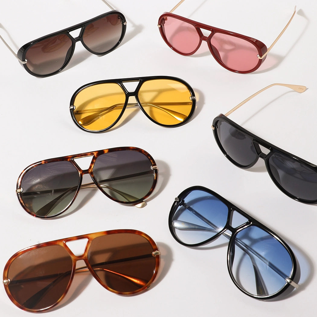 Retro Aviator Sunglasses